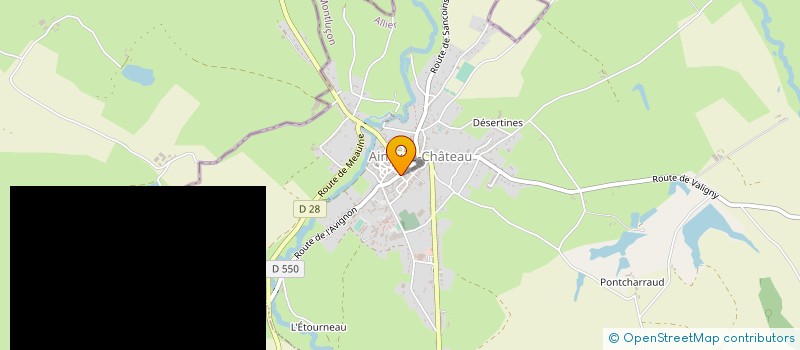 localisation de l'entreprise RADIO INFOS TRONCAIS à AINAY-LE-CHATEAU