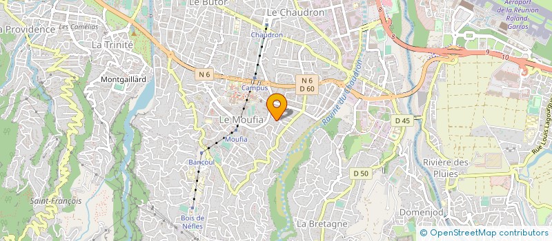 localisation de l'entreprise RADIO KORAIL OCEAN INDIEN à SAINT-DENIS
