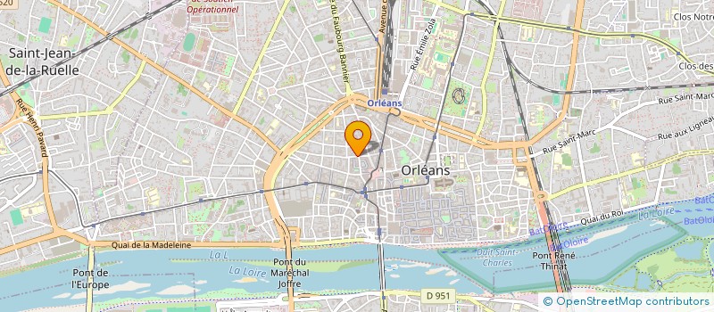 localisation de l'entreprise RADIO LIFE à ORLEANS