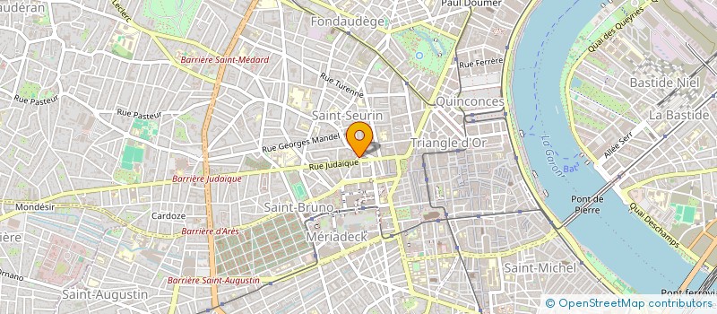 localisation de l'entreprise RADIO LOCALE FORUM à BORDEAUX