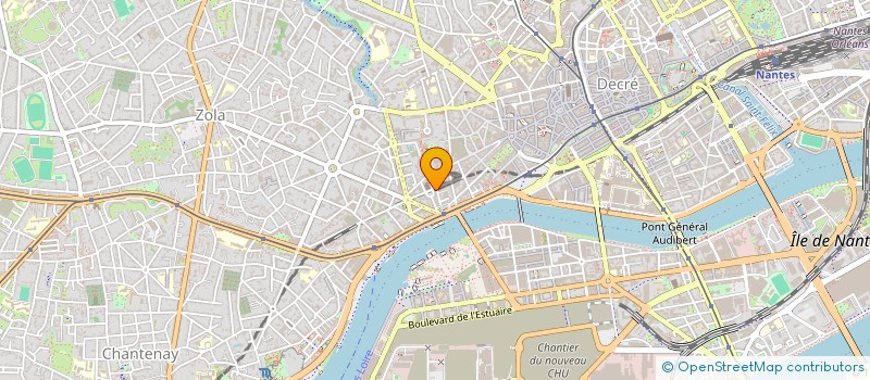 localisation de l'entreprise RADIO LUNE à NANTES