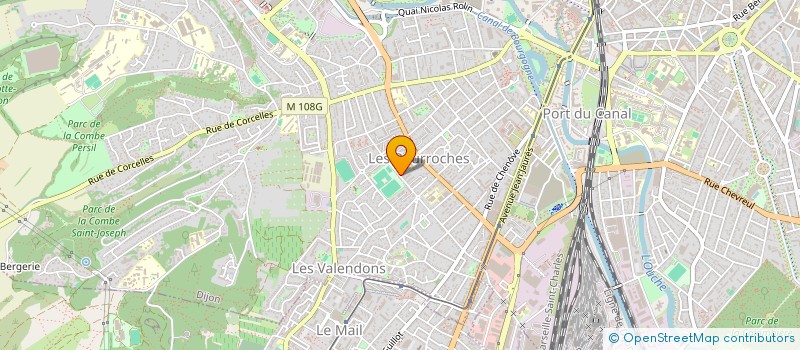 localisation de l'entreprise RADIO MOA MUSIQUES DU MONDE HISPANIQUE  DIJON