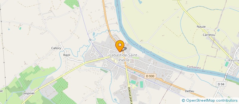 localisation de l'entreprise RADIO MODELISME BASTIDIEN  LABASTIDE-SAINT-PIERRE