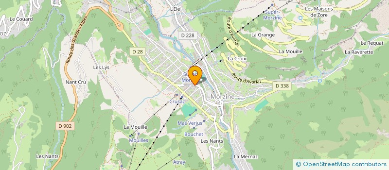 localisation de l'entreprise RADIO MORZINE à MORZINE