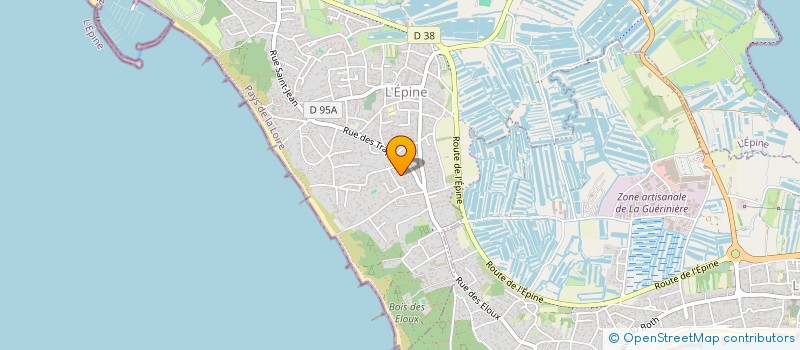 localisation de l'entreprise RADIO NOIRMOUTIER (WRN) à L'EPINE
