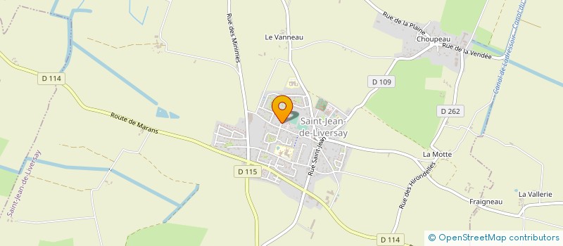 localisation de l'entreprise RADIO NORD AUNIS  SAINT-JEAN-DE-LIVERSAY