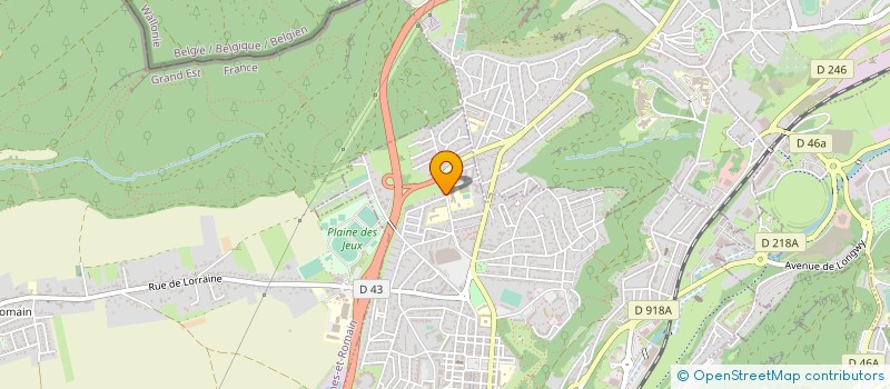 localisation de l'entreprise RADIO NOSTALGIE LONGWY à LONGWY