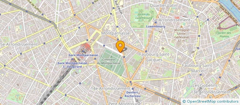 localisation de l'entreprise RADIO NOTRE DAME à PARIS