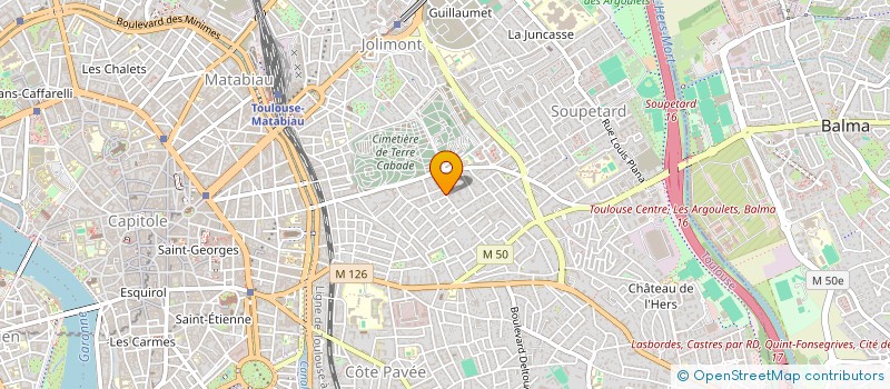 localisation de l'entreprise RADIO OCCITANIA à TOULOUSE