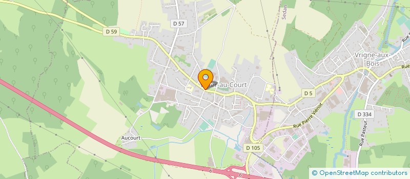 localisation de l'entreprise RADIO OXYGENE à VIVIER-AU-COURT