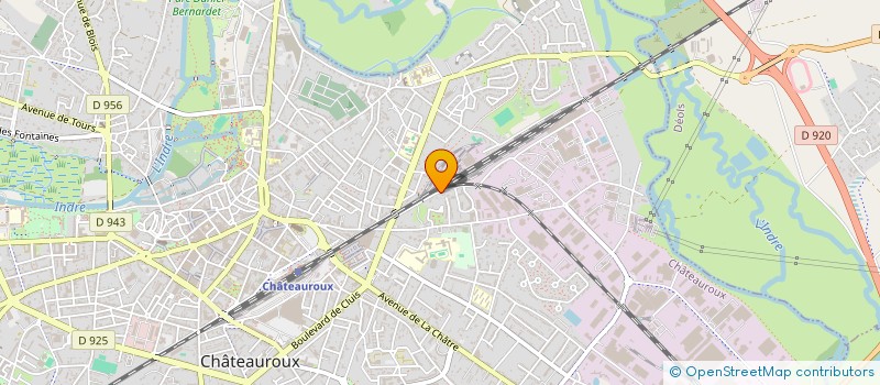localisation de l'entreprise RADIO PACA FM 36 à CHATEAUROUX