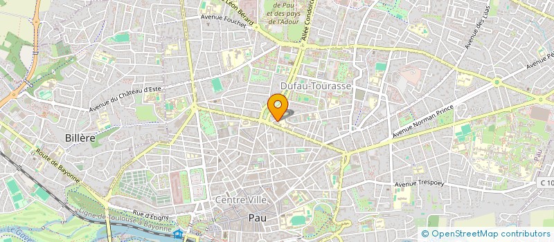 localisation de l'entreprise RADIO PAIS BEARN à PAU