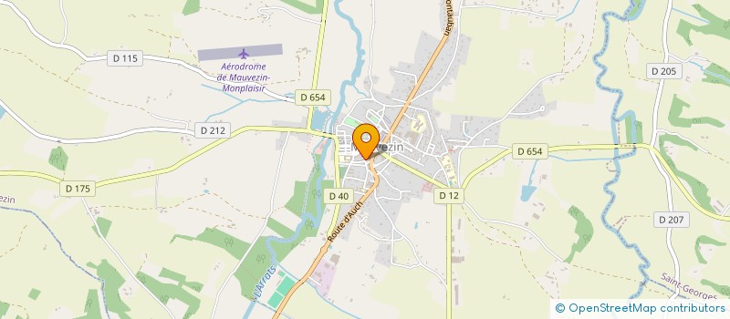 localisation de l'entreprise RADIO PAIS GERS EN GASCONHA  MAUVEZIN