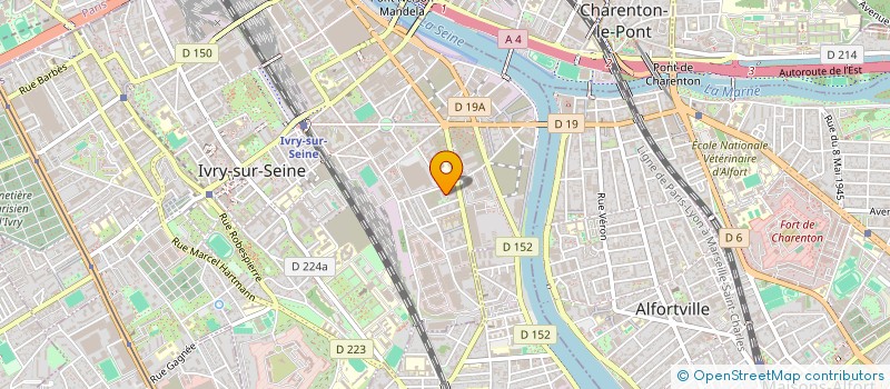 localisation de l'entreprise RADIO PLAISIR  IVRY-SUR-SEINE