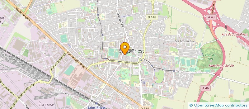 localisation de l'entreprise RADIO PLURIEL à SAINT-PRIEST