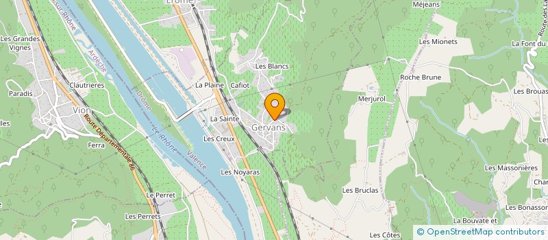 localisation de l'entreprise RADIO PLUS FM à LARNAGE