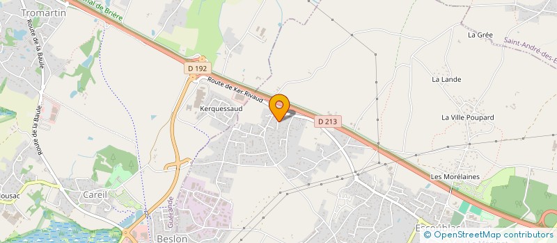 localisation de l'entreprise RADIO PRESQU'ILE FM à LA BAULE-ESCOUBLAC