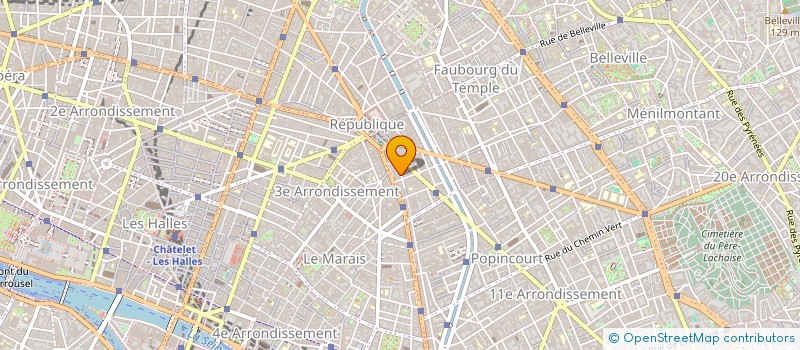 localisation de l'entreprise RADIO PROGRES  LE MANS