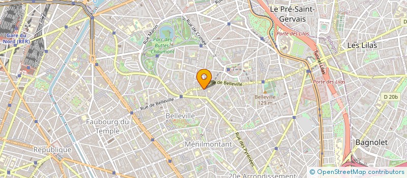 localisation de l'entreprise RADIO PROPAGANDA à PARIS