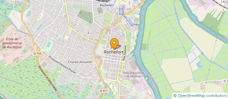localisation de l'entreprise RADIO ROCHEFORT CONTACT STEREO à ROCHEFORT