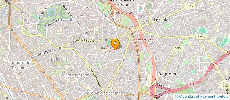 localisation de l'entreprise RADIO SAPFM à PARIS