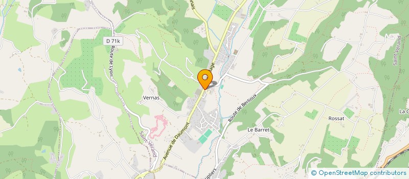 localisation de l'entreprise RADIO SUD GRESIVAUDAN  SAINT-VERAND