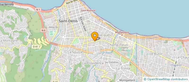 localisation de l'entreprise RADIO TECHNIQUE EQUIPEMENT OCEAN INDIEN  SAINT-DENIS