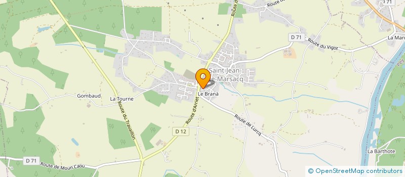 localisation de l'entreprise RADIO TELECOMMUNICATION DATA SYSTEM  SAINT-JEAN-DE-MARSACQ