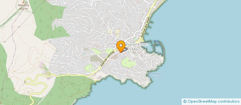 localisation de l'entreprise RADIO-TELEVISION-MENAGER DEPANAGE à CAVALAIRE-SUR-MER