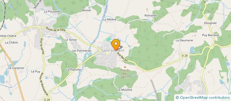 localisation de l'entreprise RADIO THEATRE à SAINT-GENCE