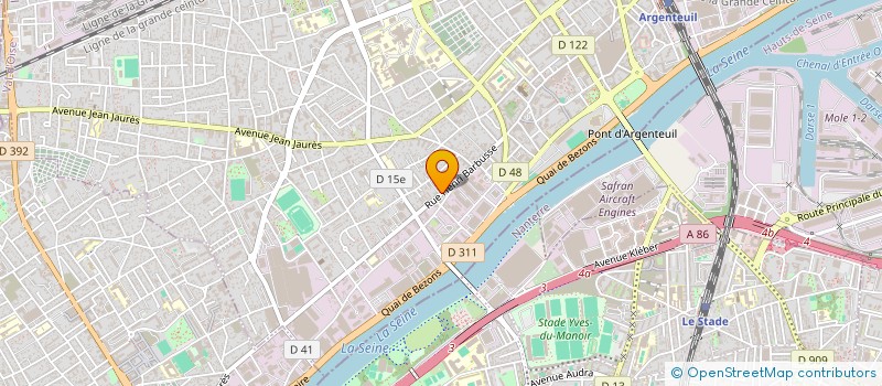 localisation de l'entreprise RADIO VISION MONDIALE - ARVM  ARGENTEUIL