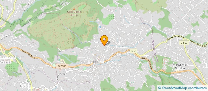 localisation de l'entreprise RADIOACTIF ROOM  LE ROURET