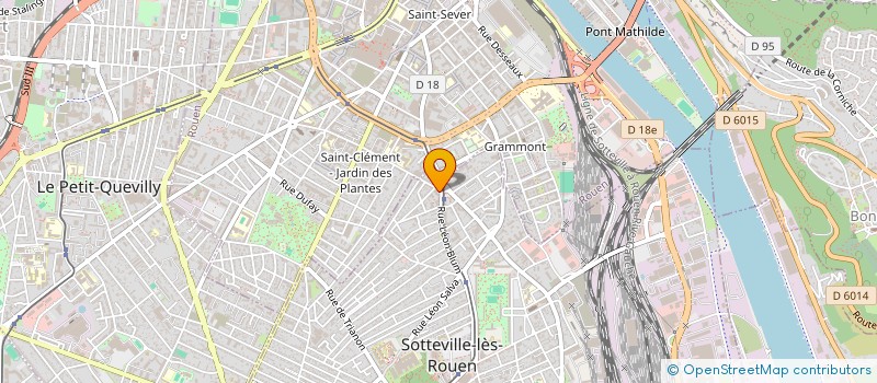 localisation de l'entreprise RADIOACTIVE  SOTTEVILLE-LES-ROUEN