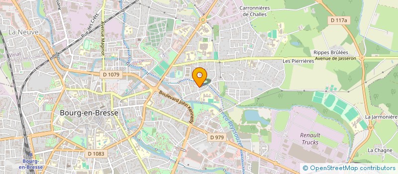 localisation de l'entreprise RADIOAMATEURS EN CHARGE DES RELAIS ET BALISES DU 01 à BOURG-EN-BRESSE
