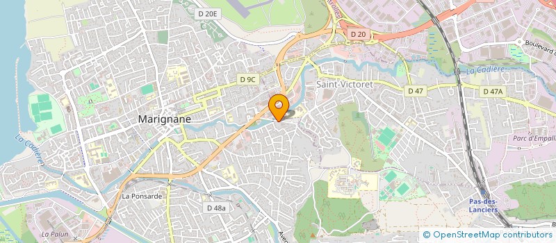 localisation de l'entreprise RADIOLOGIE MARIGNANE NORD à MARIGNANE