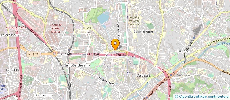 localisation de l'entreprise RADIOLOGIE SANTE NORD à MARSEILLE