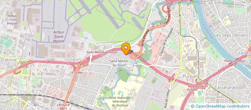localisation de l'entreprise RADIOLOGIK à TOULOUSE