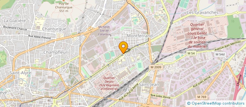 localisation de l'entreprise RADIOS CHRETIENNES EN FRANCE à CLERMONT-FERRAND