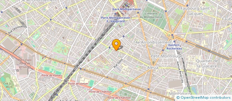 localisation de l'entreprise RADIOSTORE PRODUCTION  PARIS