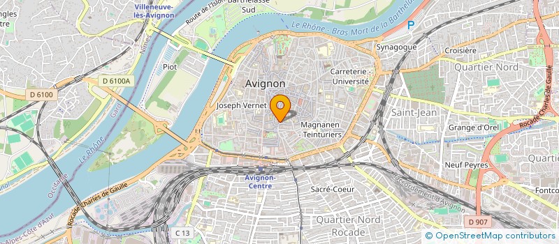 localisation de l'entreprise RADIS  AVIGNON