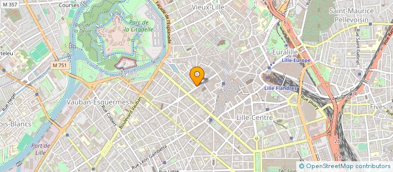 localisation de l'entreprise RADIUS BUSINESS SOLUTIONS (FRANCE) SAS à LILLE