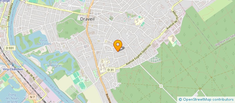 localisation de l'entreprise RADJA LIVRE à DRAVEIL