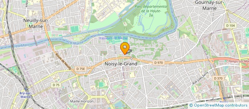 localisation de l'entreprise RADJAIE  NOISY-LE-GRAND