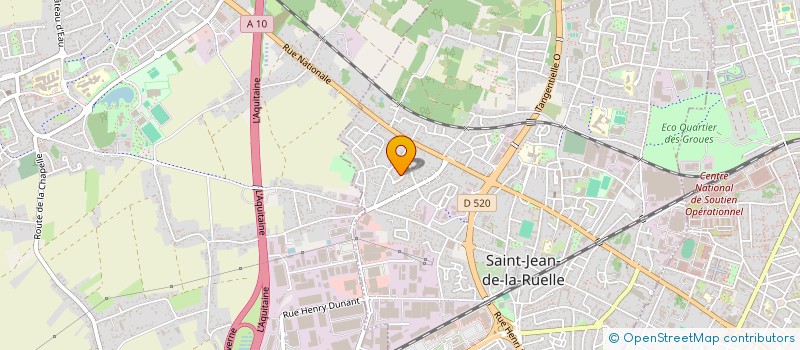 localisation de l'entreprise RADMAR  SAINT-JEAN-DE-LA-RUELLE