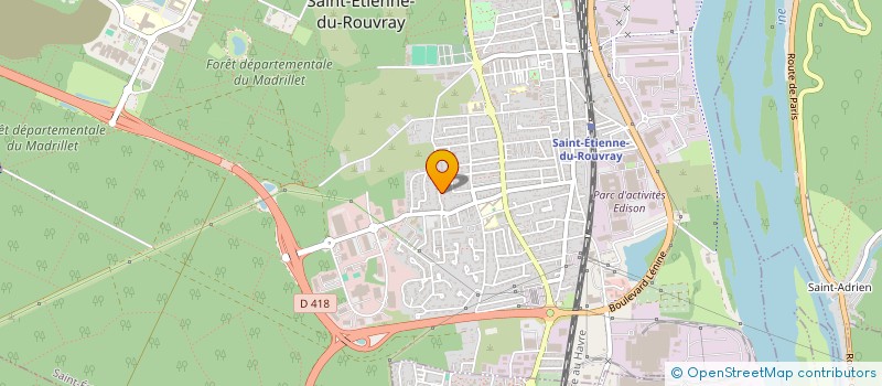 localisation de l'entreprise RADMOBILE  SAINT-ETIENNE-DU-ROUVRAY