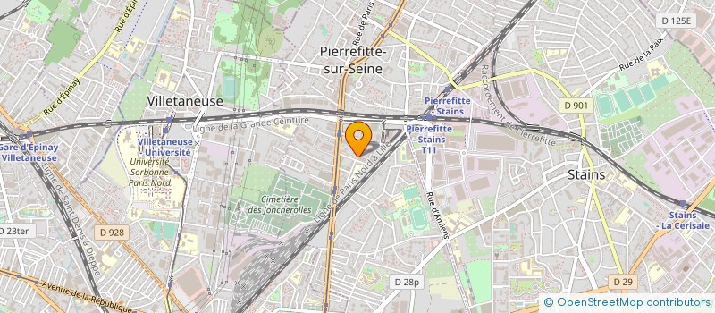 localisation de l'entreprise RADO à PIERREFITTE-SUR-SEINE