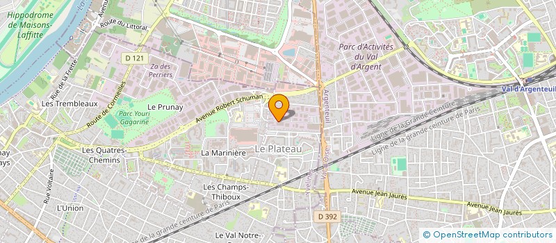 localisation de l'entreprise RADO CARS  SARTROUVILLE