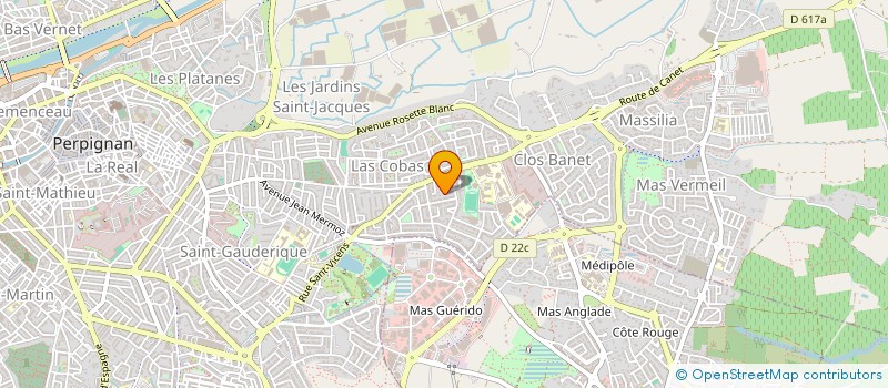 localisation de l'entreprise RADOJCIC à PERPIGNAN