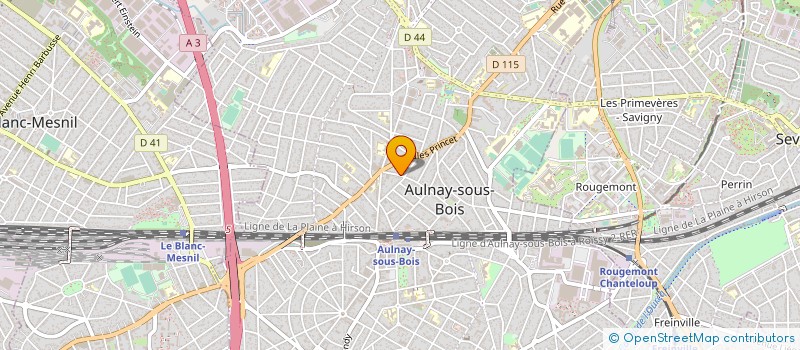 localisation de l'entreprise RADONE à AULNAY-SOUS-BOIS
