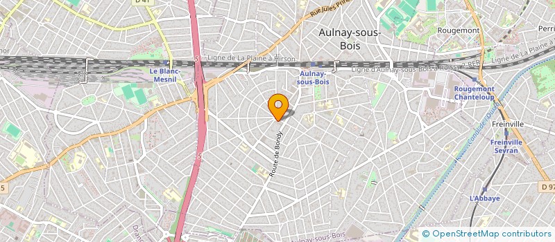 localisation de l'entreprise RADOST à AULNAY-SOUS-BOIS